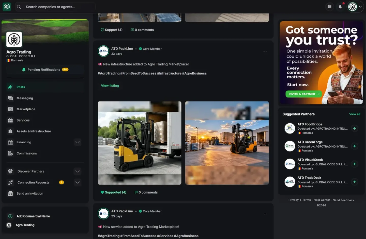 Como funciona o AgroTrading