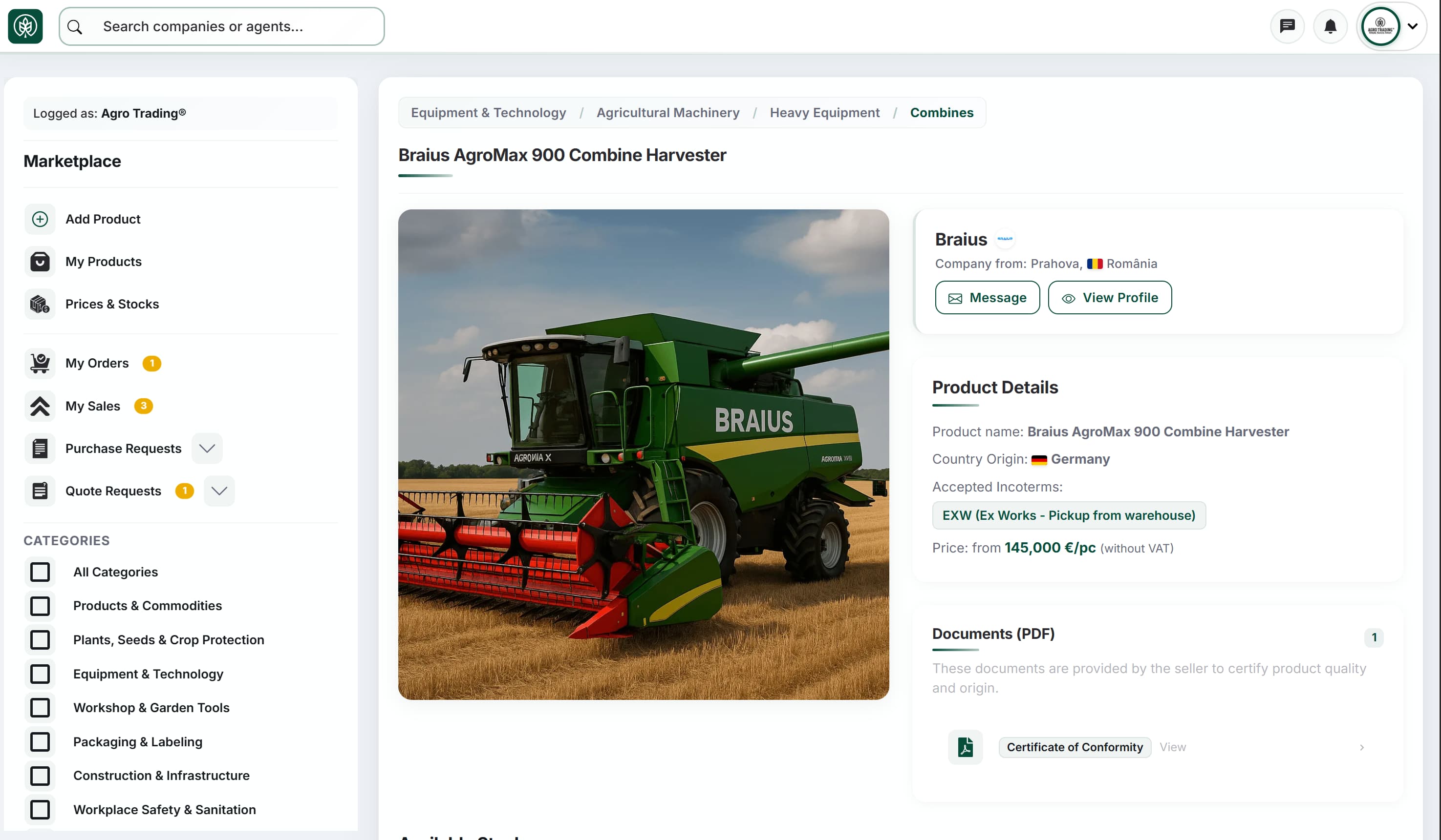 Liste seus produtos